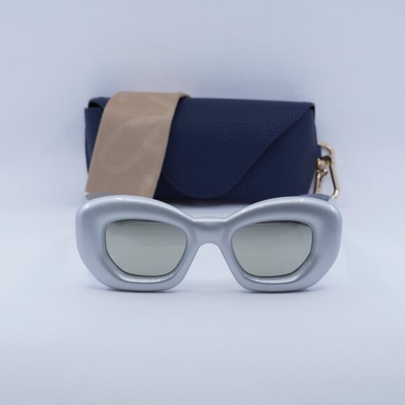 Final Price! Loewe LW40117I 20C Metallized/Silver Sunglasses main image 8